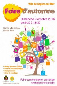 Foire D'automne Dimanche 09 My Dressing. Le dimanche 9 octobre 2016 à CAGNES SUR MER. Alpes-Maritimes.  10H30